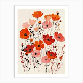 Poppies 136 Art Print