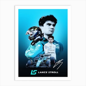 Lance Stroll 2 Art Print