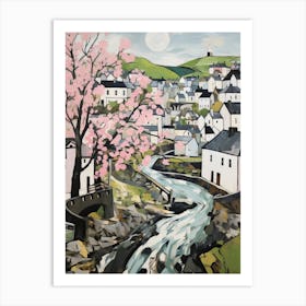 Portree (Isle Of Skye, Scotland) Painting 4 Art Print