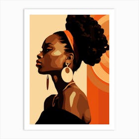 African Woman 58 Art Print