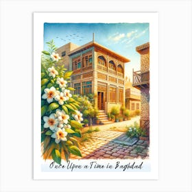 Once Upon A Time In Baghdad Art Print