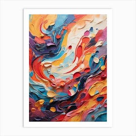 Abstract Painting 33 Art Print