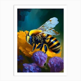 Apis Bee 3 Painting Art Print