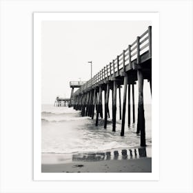 Outer Banks, Black And White Analogue Photograph 2 Art Print