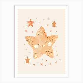 Starfish, Nursery Wall Art for Kids Art Print