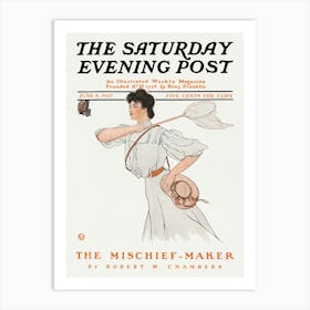 The Saturday Evening Post (June 8, 1907), Edward Penfield Art Print