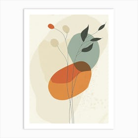 Abstract Flower 62 Art Print