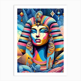 Cleopatra Portrait Artwork 123 Art Print