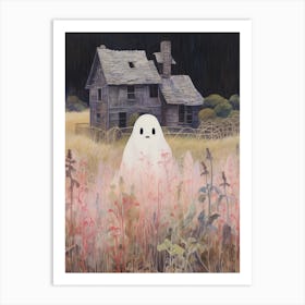 Ghost In The Field Art Print