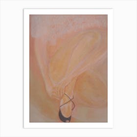 Shoe of a Ballerina Art Print