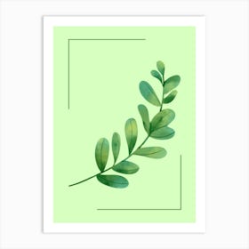 Eucalyptus Leaf 1 Art Print