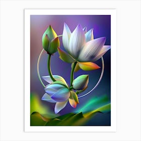 Lotus Flower 132 Art Print