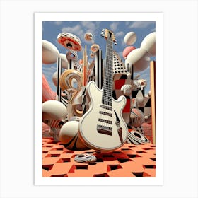 Rock N Roll Forever 17 Art Print