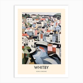 Whitby (North Yorkshire) Painting Travel Poster 12 Art Print