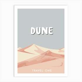 Dune Travel One Art Print