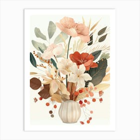 Flowers In A Vase 31 Art Print