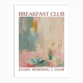 Breakfast Club Porridge 3 Art Print