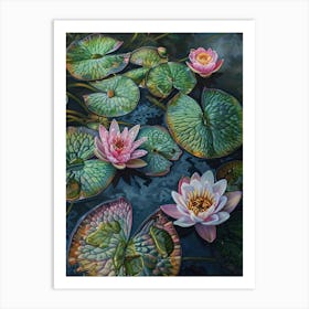 Water Lilies 10 Art Print