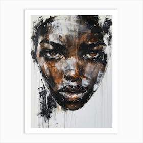 'Black Woman' 6 Art Print