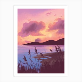 Sunset Art Print