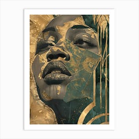 Gold And Gold Art Print