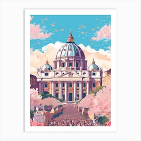 St Peters Basilica Vatican Art Print