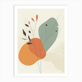 Abstract Flower 4 Art Print