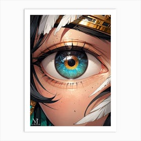 Eye Of The Eagle Art Print