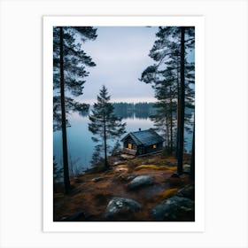 Cabin In The Woods 6 Art Print