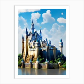 Disney Castle Art Print