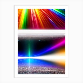 Cyberspace Art Print