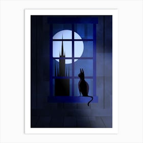 Moonlight Serenade Art Print