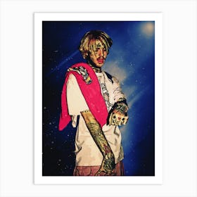 Superstars Of Lil Peep Art Print