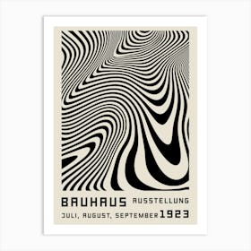 Bauhaus Black Art Print