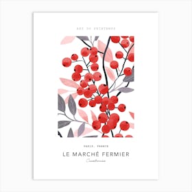 Cranberries Le Marche Fermier Poster 1 Art Print