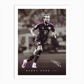 Harry Kane Bayern Munich 4 Art Print