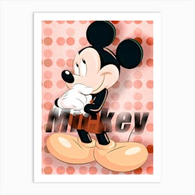 mickey mouse 1 Art Print