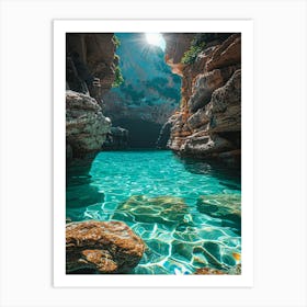 Cave In The Rock 6 Art Print