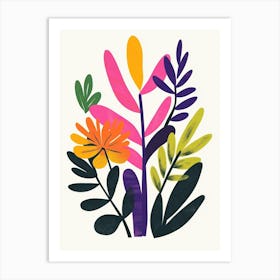 Colorful Flowers 3 Art Print