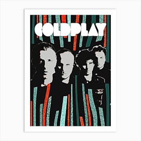 Coldplay 14 Art Print