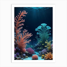 Coral Reef 4 Art Print