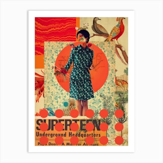 Superteen Art Print