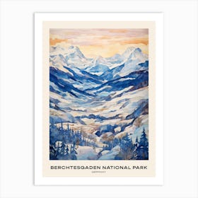 Berchtesgaden National Park Germany 7 Poster Art Print