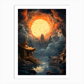 Chinese Painting Art Print