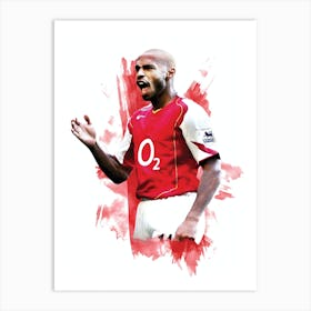 Thierry Henry Legend Art Print