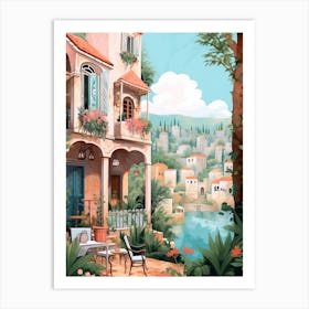 Byblos Lebanon 2 Illustration Art Print