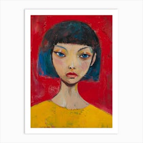 Asian Girl 67 Art Print