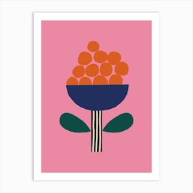 Abstract Flower Art Print