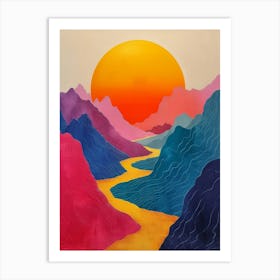 'Sunrise' 56 Art Print