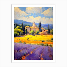 Lavender Fields Art Print